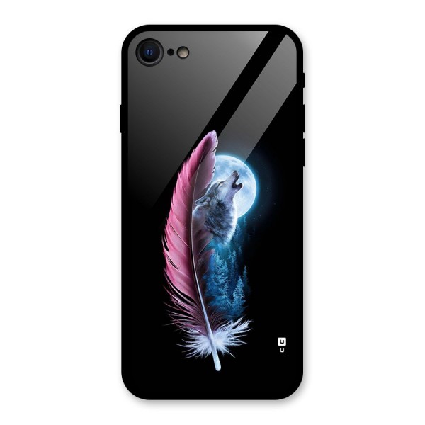 Night Howler Glass Back Case for iPhone 7