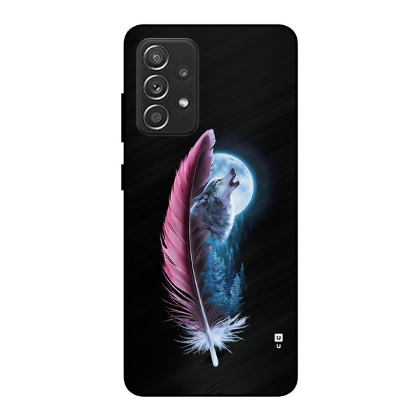 Night Howler Metal Back Case for Galaxy A52s 5G