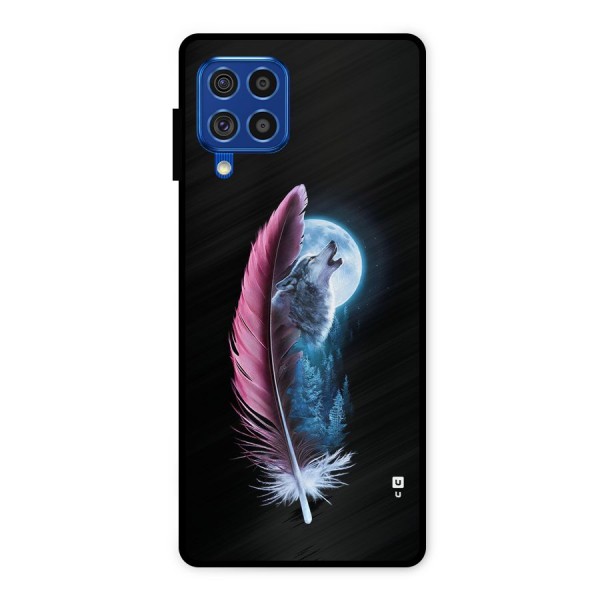 Night Howler Metal Back Case for Galaxy F62