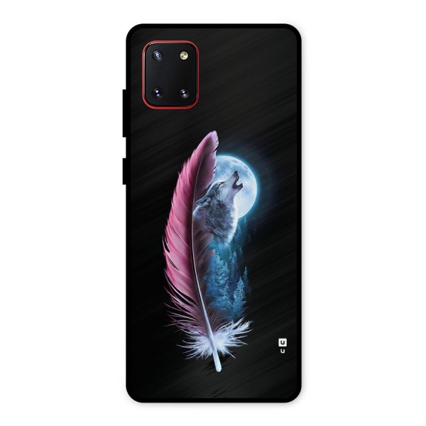 Night Howler Metal Back Case for Galaxy Note 10 Lite