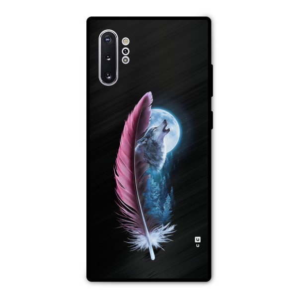 Night Howler Metal Back Case for Galaxy Note 10 Plus