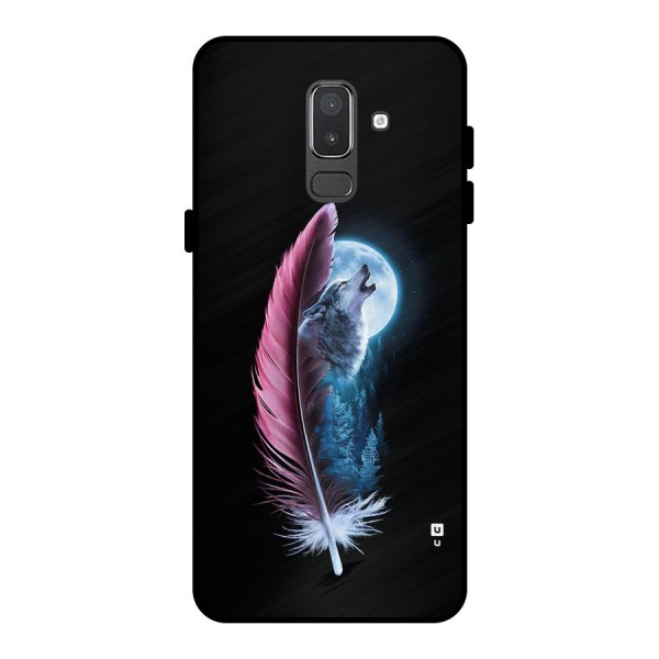 Night Howler Metal Back Case for Galaxy On8 (2018)