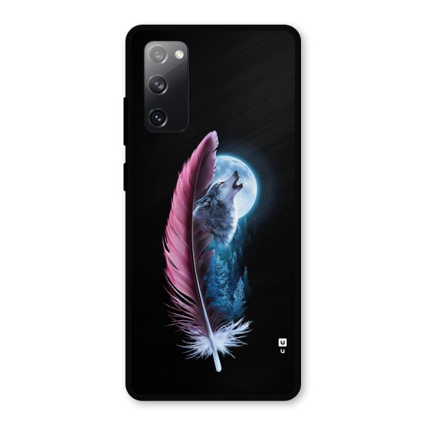 Night Howler Metal Back Case for Galaxy S20 FE 5G