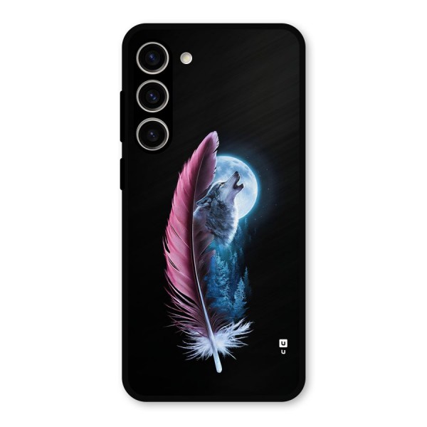 Night Howler Metal Back Case for Galaxy S23 Plus