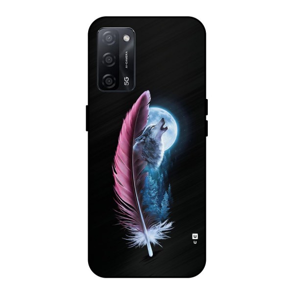 Night Howler Metal Back Case for Oppo A53s 5G