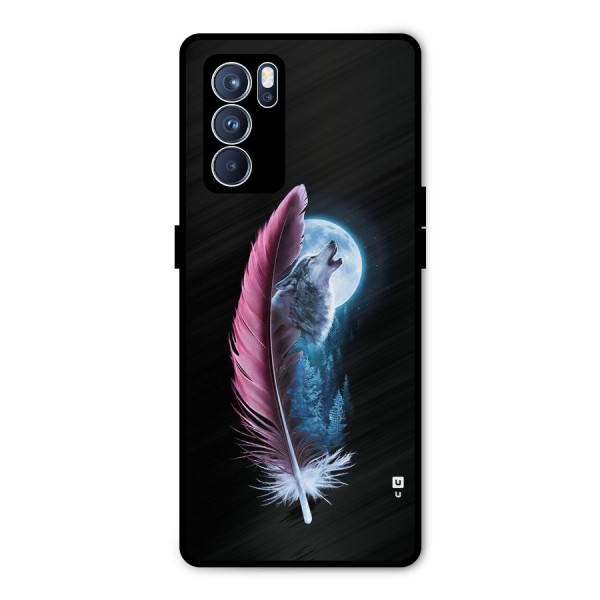 Night Howler Metal Back Case for Oppo Reno6 Pro 5G