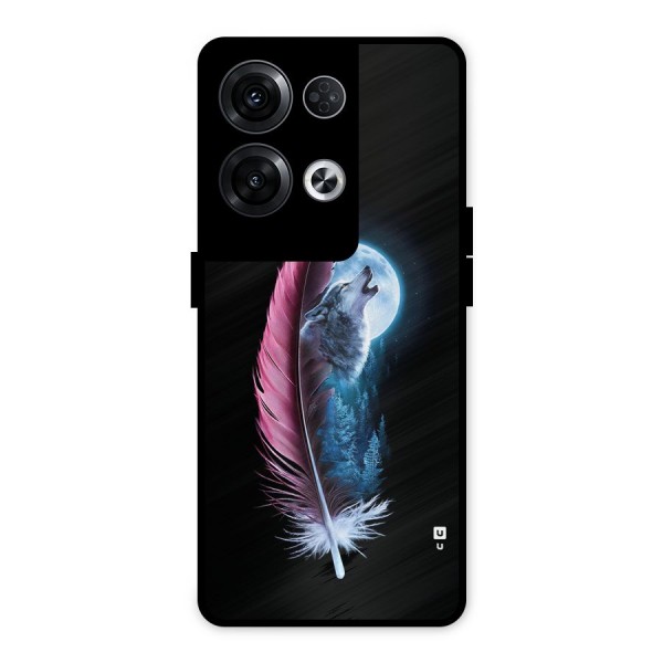 Night Howler Metal Back Case for Oppo Reno8 Pro 5G