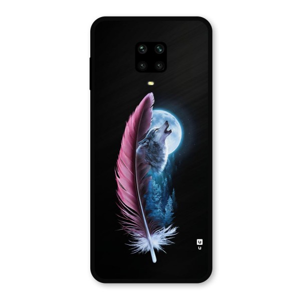 Night Howler Metal Back Case for Poco M2