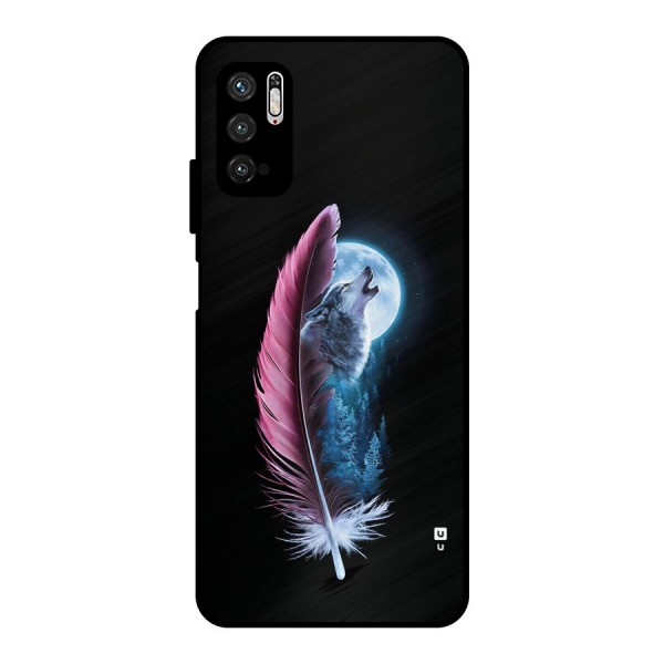 Night Howler Metal Back Case for Poco M3 Pro 5G