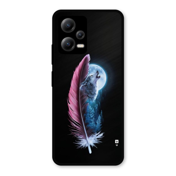 Night Howler Metal Back Case for Poco X5