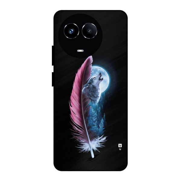 Night Howler Metal Back Case for Realme 11X