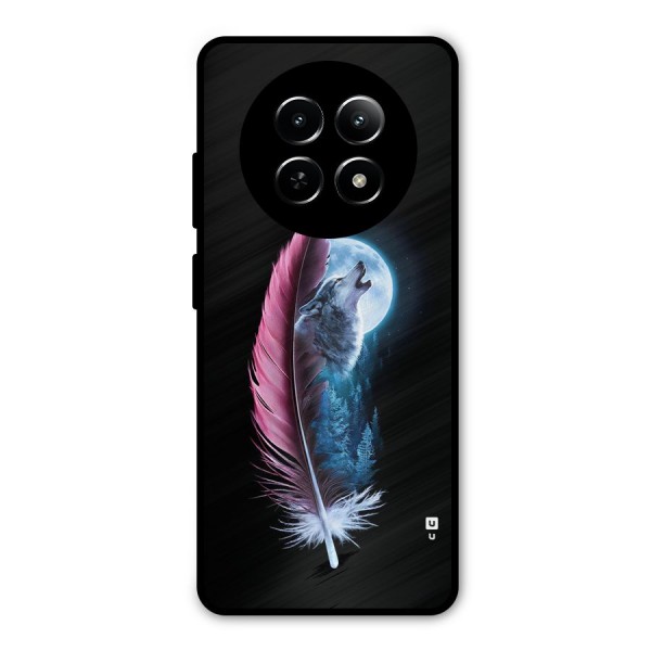 Night Howler Metal Back Case for Realme 12 5G