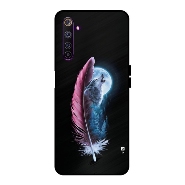 Night Howler Metal Back Case for Realme 6 Pro