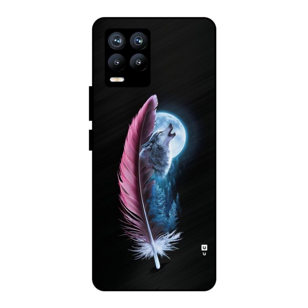 Night Howler Metal Back Case for Realme 8