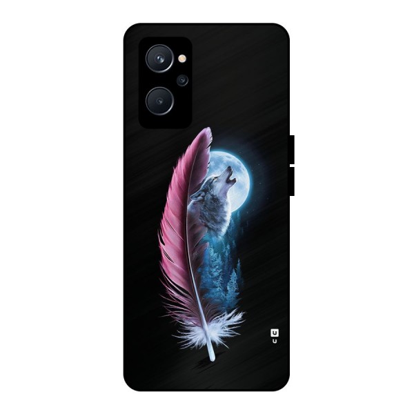 Night Howler Metal Back Case for Realme 9i 5G