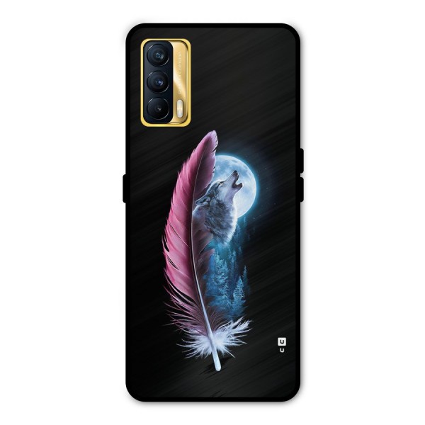 Night Howler Metal Back Case for Realme X7