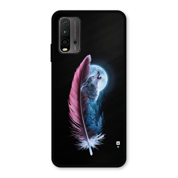 Night Howler Metal Back Case for Redmi 9 Power