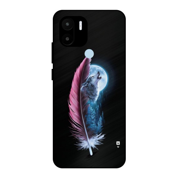 Night Howler Metal Back Case for Redmi A1 Plus