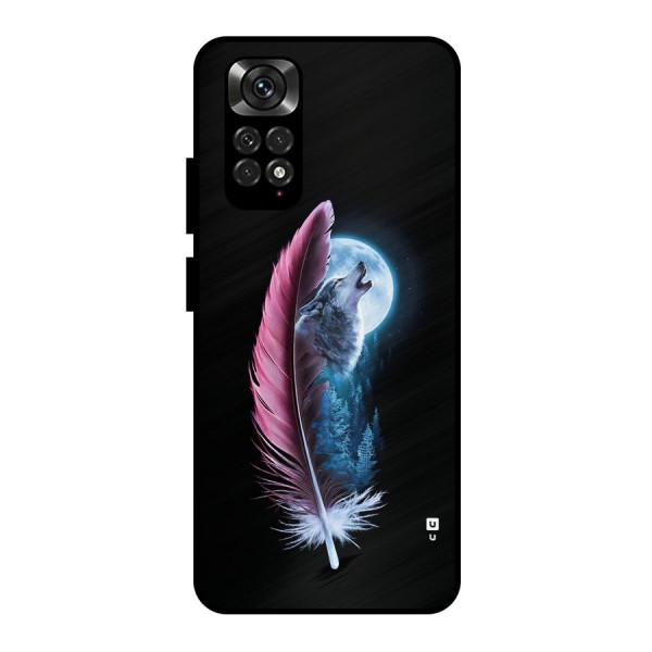 Night Howler Metal Back Case for Redmi Note 11 Pro