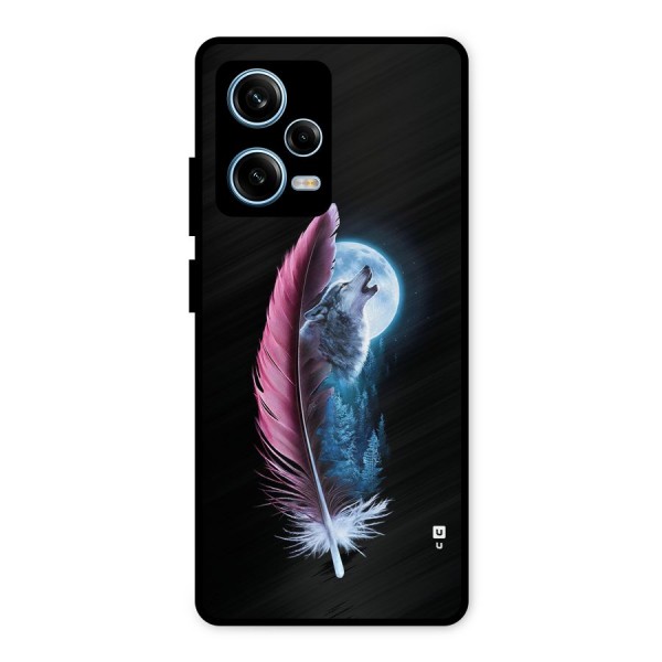 Night Howler Metal Back Case for Redmi Note 12 Pro