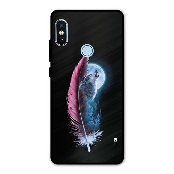 Night Howler Metal Back Case for Redmi Note 5 Pro