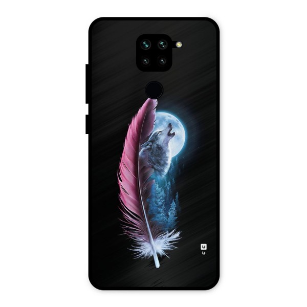 Night Howler Metal Back Case for Redmi Note 9