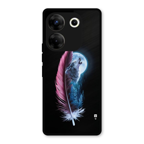 Night Howler Metal Back Case for Tecno Camon 20