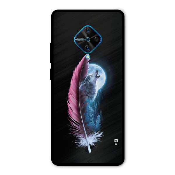 Night Howler Metal Back Case for Vivo S1 Pro