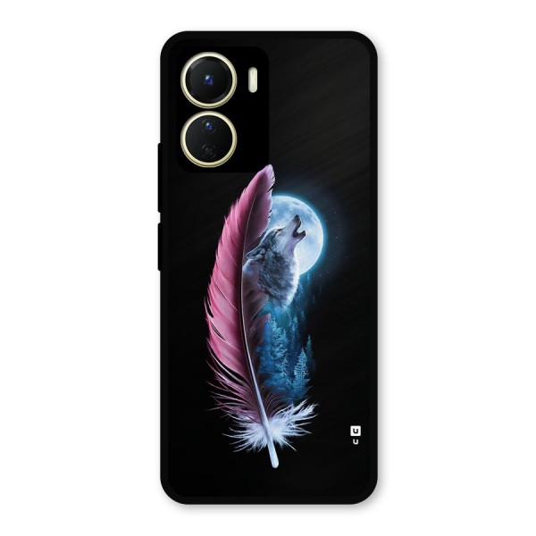 Night Howler Metal Back Case for Vivo T2x