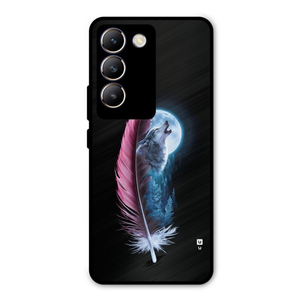 Night Howler Metal Back Case for Vivo T3 5G