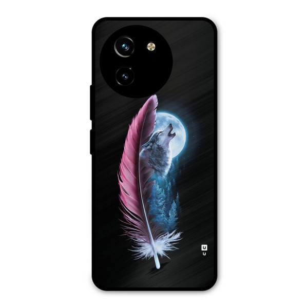 Night Howler Metal Back Case for Vivo T3x