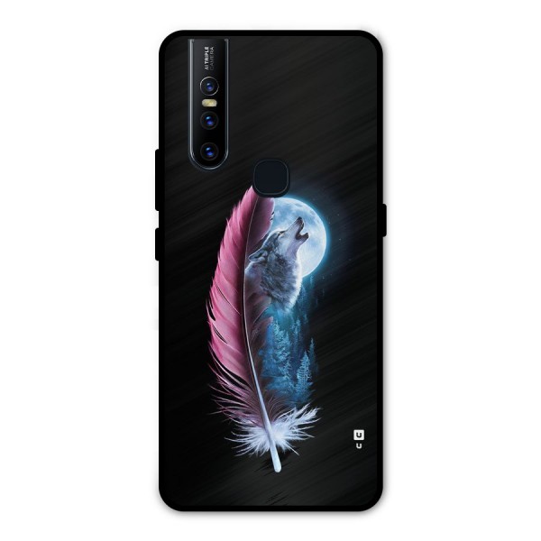 Night Howler Metal Back Case for Vivo V15