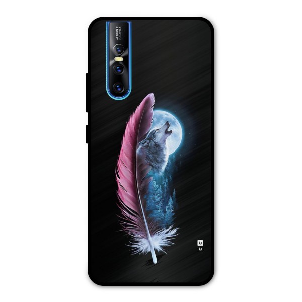 Night Howler Metal Back Case for Vivo V15 Pro