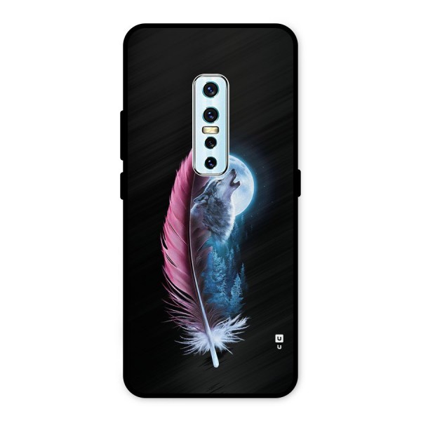 Night Howler Metal Back Case for Vivo V17 Pro