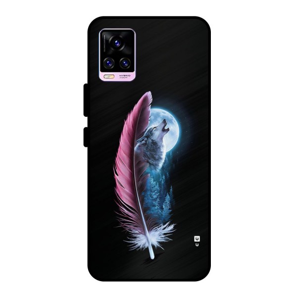 Night Howler Metal Back Case for Vivo V20 Pro