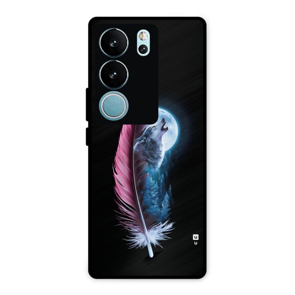 Night Howler Metal Back Case for Vivo V29 Pro