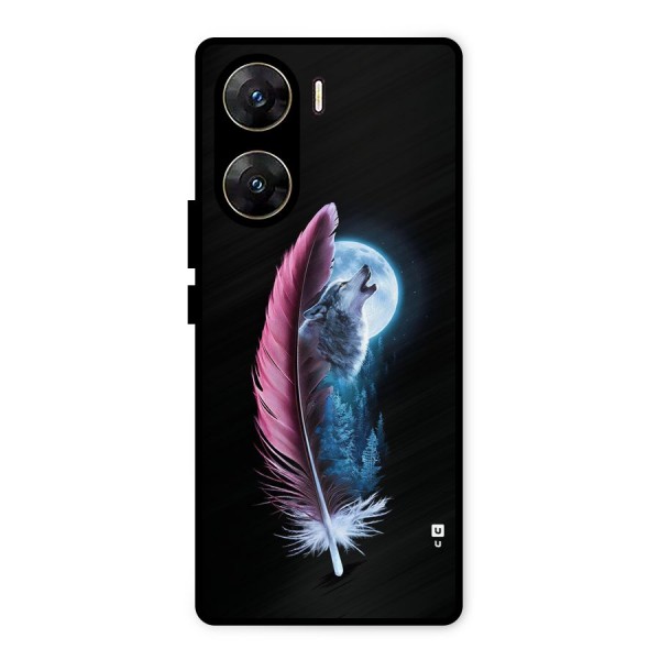 Night Howler Metal Back Case for Vivo V29e