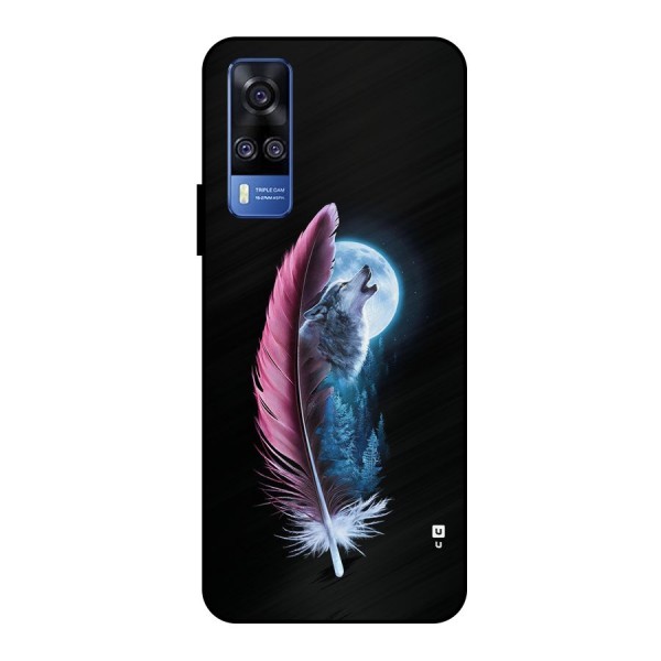 Night Howler Metal Back Case for Vivo Y51