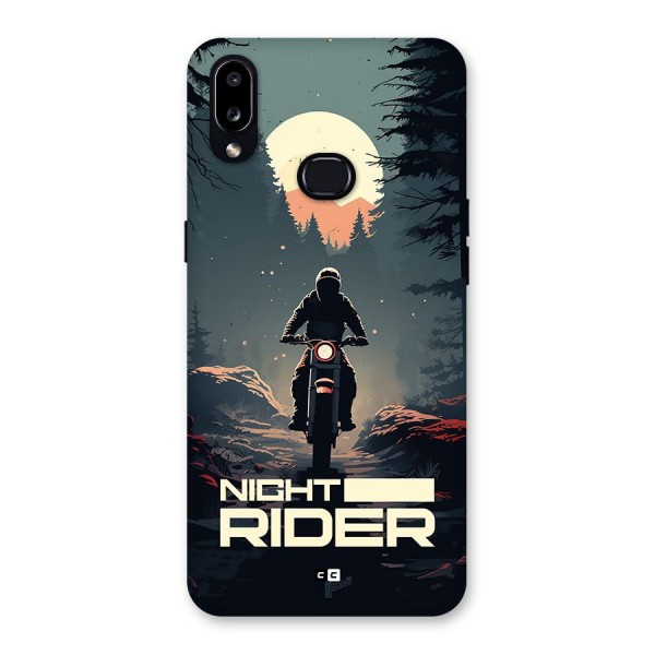 Night Rider Back Case for Galaxy A10s