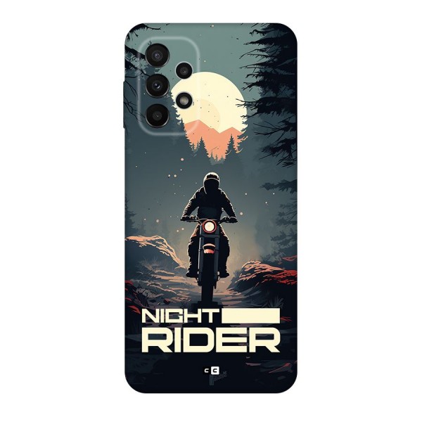 Night Rider Back Case for Galaxy A23