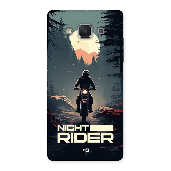 Night Rider Back Case for Galaxy A5