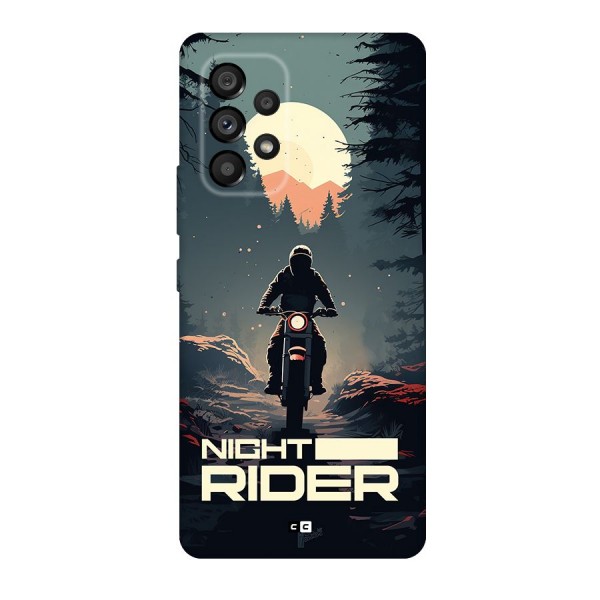 Night Rider Back Case for Galaxy A53 5G