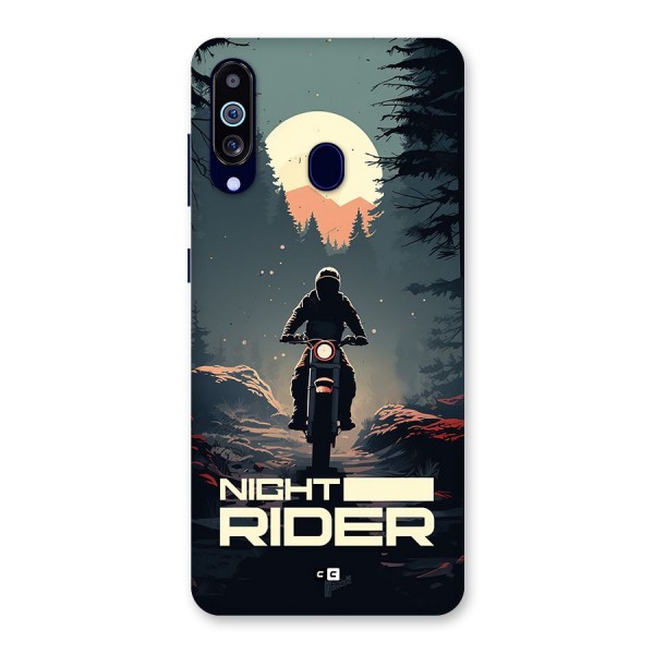 Night Rider Back Case for Galaxy A60