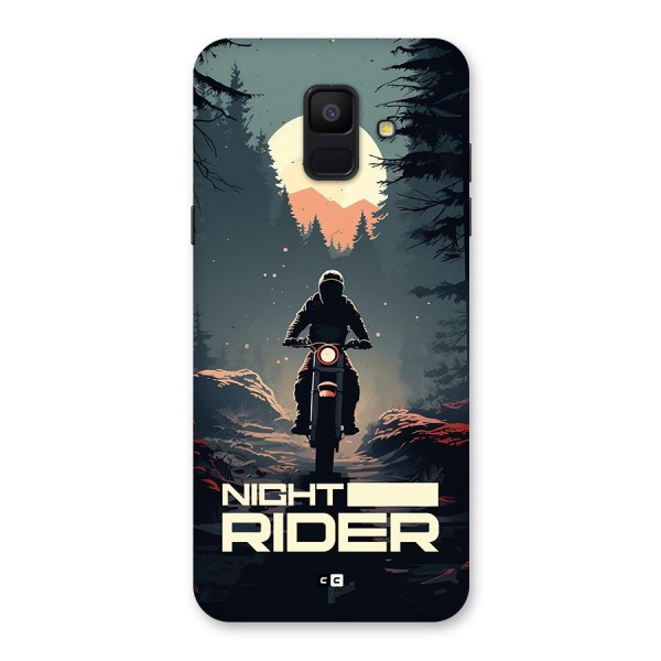 Night Rider Back Case for Galaxy A6 (2018)