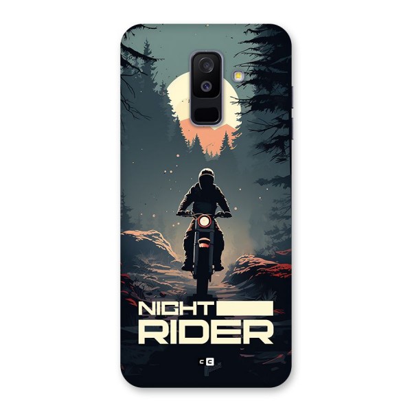 Night Rider Back Case for Galaxy A6 Plus