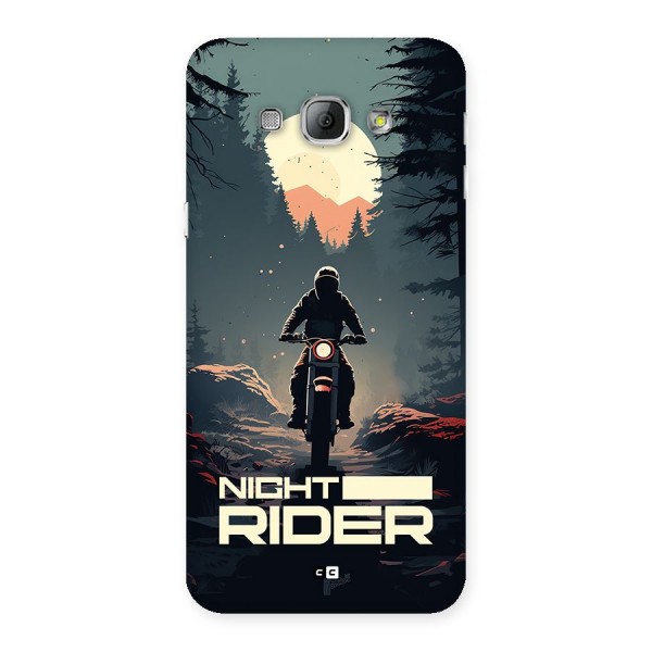 Night Rider Back Case for Galaxy A8