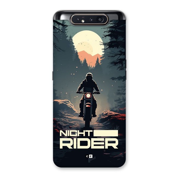 Night Rider Back Case for Galaxy A80