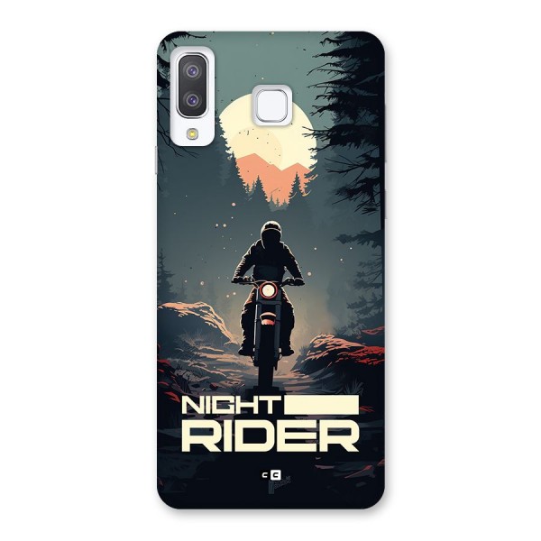 Night Rider Back Case for Galaxy A8 Star