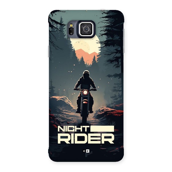 Night Rider Back Case for Galaxy Alpha