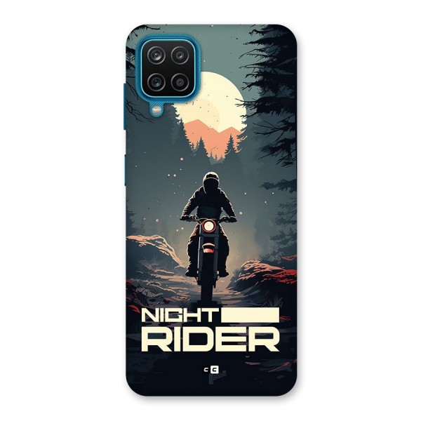 Night Rider Back Case for Galaxy F12